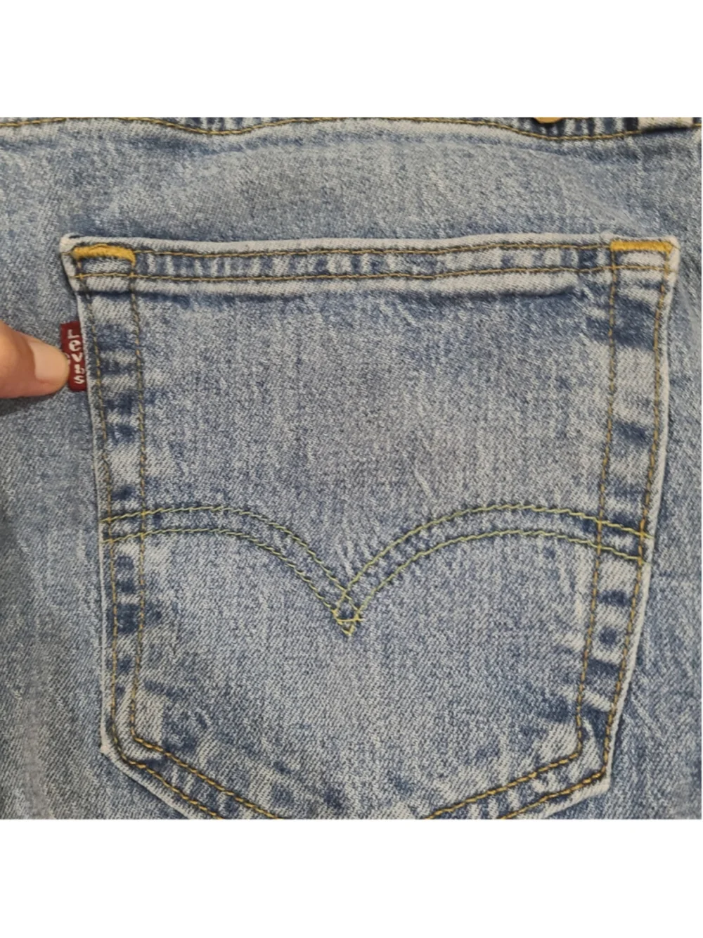 Levis 541 Athletic Taper Fit Jeans Mens 34x30 Blue Medium Wash Stretch Flex